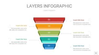 多彩3D分层PPT信息图50