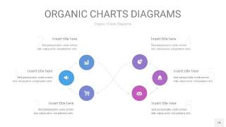 紫蓝色循环PPT图表14