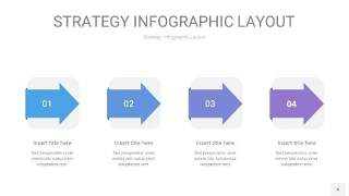 篮紫色战略计划统筹PPT信息图6