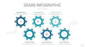 宝石绿齿轮PPT信息图8