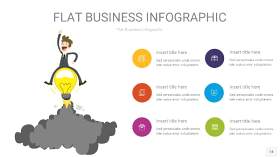 扁平商务PPT信息图14