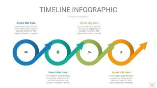 彩色时间轴PPT信息图19