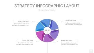 篮紫色战略计划统筹PPT信息图9