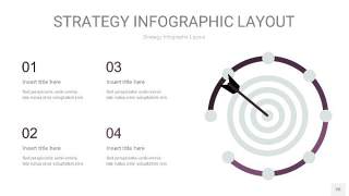 深紫色战略计划统筹PPT信息图26
