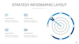 蓝色战略计划统筹PPT信息图26