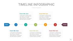 彩色时间轴PPT信息图18