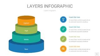 多彩3D分层PPT信息图5