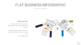 扁平商务PPT信息图6