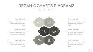 灰色循环PPT图表1