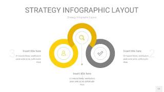灰黄色战略计划统筹PPT信息图17
