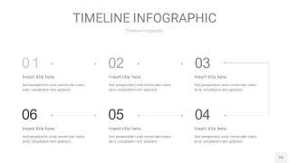 灰色时间轴PPT信息图10