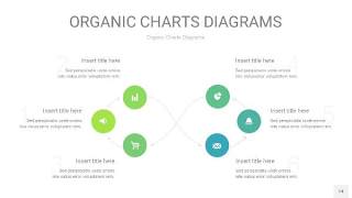 绿色循环PPT图表14