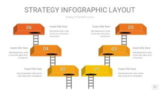 黄色战略计划统筹PPT信息图31