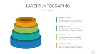 多彩3D分层PPT信息图4