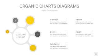 灰黄色循环PPT图表18