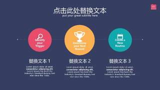 深色欧美风商务PPT图表11
