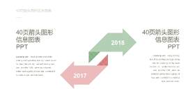 彩色箭头信息可视化PPT图表12