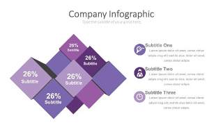紫色思维箭头PPT信息可视化图表27