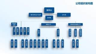 组织架构图PPT素材-5