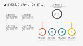 多彩信息可视化PPT图表29