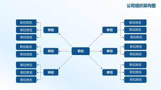 组织架构图PPT素材-7