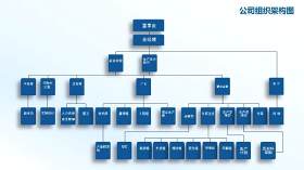 组织架构图PPT素材-6