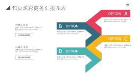 炫彩商务PPT信息可视化图表10