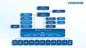 组织架构图PPT素材-2