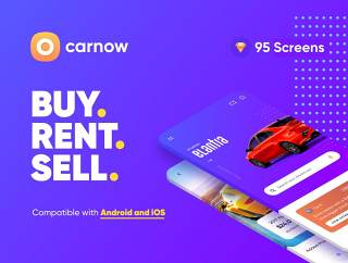 95米高级iOS和Android的屏幕基线分辨率，Carnow UI工具包