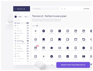 1000多个像素完美图标，21个类别，10种最流行的格式，图标 - 完美的每个像素