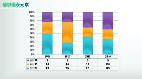 彩色PPT信息图表元素4-2