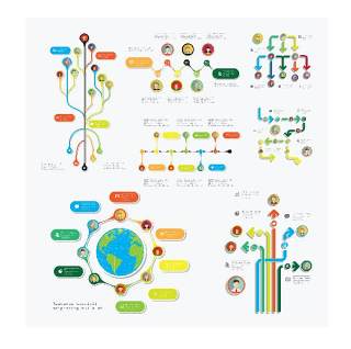 信息图表和业务设计矢量3（16）