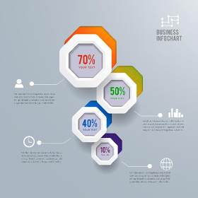 信息图形业务概念平面设计矢量29（3）