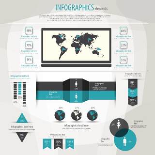 信息图形设计元素80