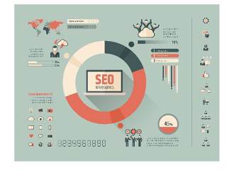 搜索引擎优化信息图形元素24