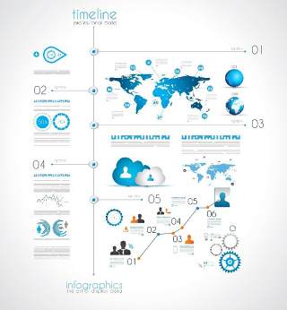 信息图形元素1401