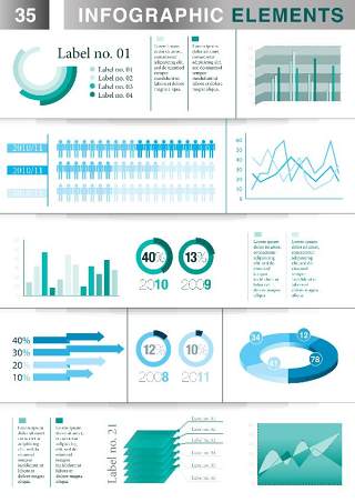 信息图形和设计元素1008