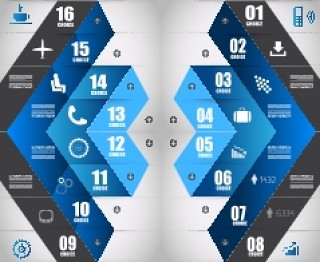 信息图形模板817