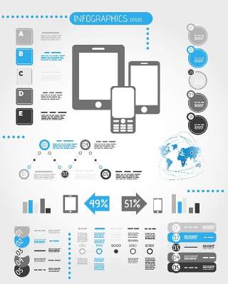 信息图形和设计元素1011