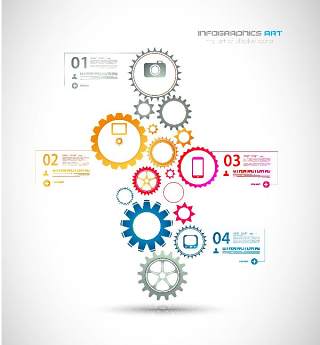 信息图形元素矢量03