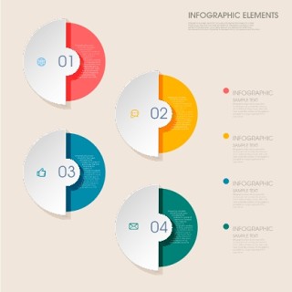 信息图形工作流程布局图编号选项Web设计元素05