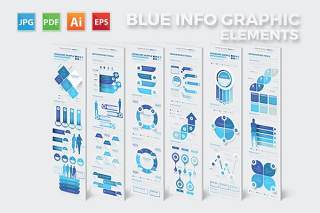 信息图形元素设计 Infographics Elements Design