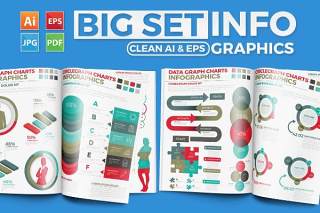 信息图形元素模板 Infographics Elements Templates