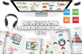 大信息图形元素设计4版Big Info Graphic Elements Design 4 Version