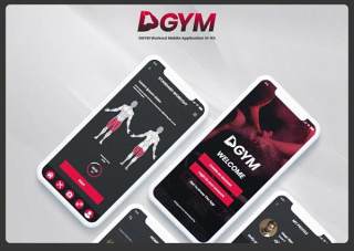 健身和锻炼移动应用程序用户界面工具包Fitness and Workout Mobile Application UI-Kit