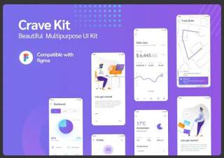 多用途用户界面工具包Crave - Multipurpose UI Kit
