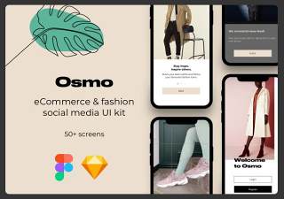 电子商务用户界面工具包Osmo e-Commerce Ui kit