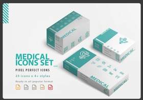 300个医疗图标素材集300 Medical Icons Set