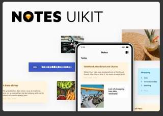 注释用户界面工具包Notes UI Kit
