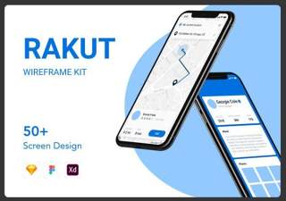线框套件Rakut Wireframe Kit